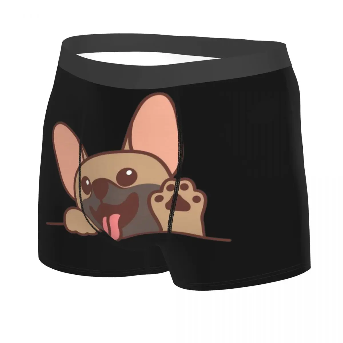 Kawaii Cute French Bulldog Puppy Man's Underwear Highly Breathable High Quality Gift Idea