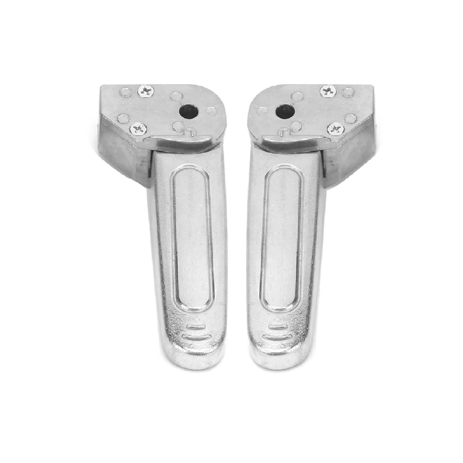 2pcs Foot Pegs Pedal Automatic Retractable Aluminum Alloy Footrests Universal Motorcycle Parts