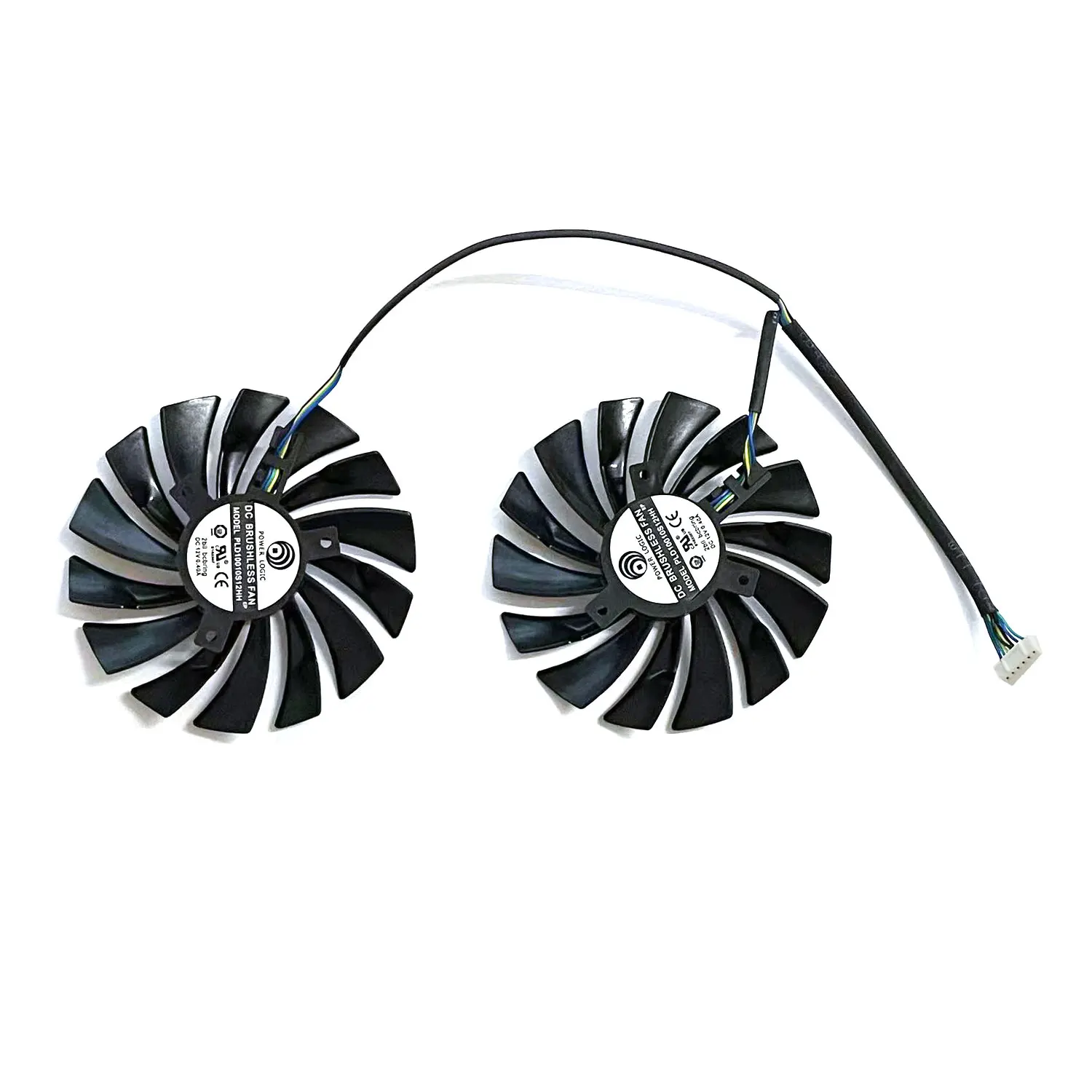 95MM PLD10010S12HH 6-pinowy wentylator chłodzący kartę graficzną do MSI GTX970 GeForce GTX 970 GAMING Podwójne wentylatory Podwójny wentylator chłodzący