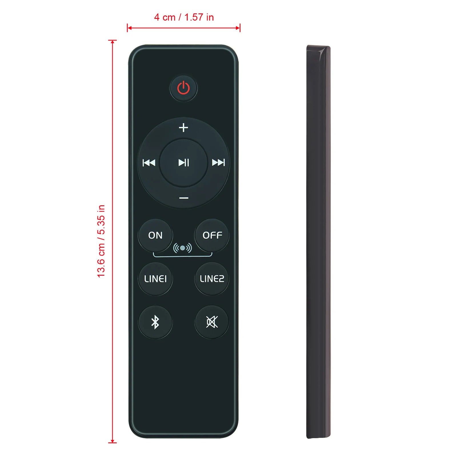New RC17A Replaced Remote Control Fit For EDIFIER R1700BTs Bookshelf Speakers