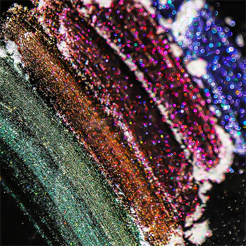 Aurora Spiegel Glitter Nail art Pulver Eis Chameleon Reiben Pigment Staub Sparkly Charme Nägel Design Zubehör DIY Dekorationen – Detail 4