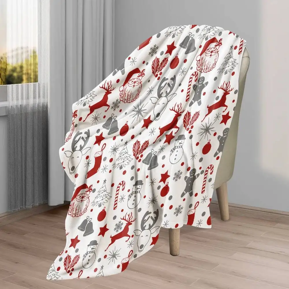 Advanced Christmas Fleece Blanket Witch Blanket Gothic Home Decoration Gothic Blanket Halloween Decoration Christmas Gift