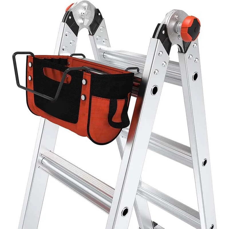 2025Ladder Hanging Convenient Tool Storage Bag Maintenance Worker Convenient and Practical Storage Tool Bag