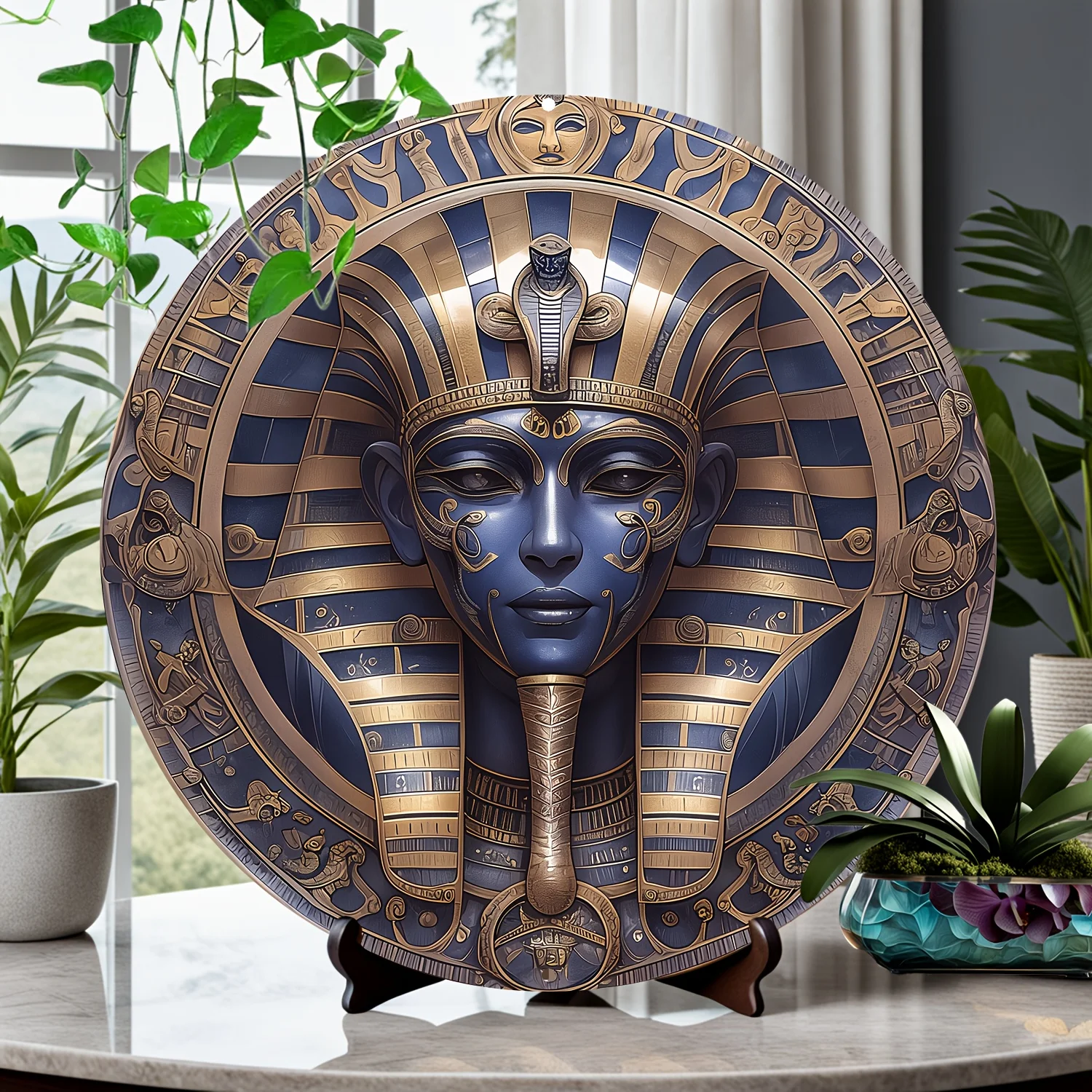 Egyptian Pharaoh Queen Mask 8X8