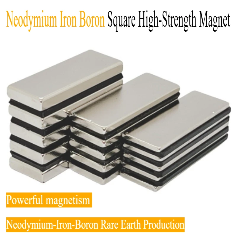 

5pcs/lot square strong magent with a diameter of 60 mm, suitable for refrigerators, offices, and handheld devices.