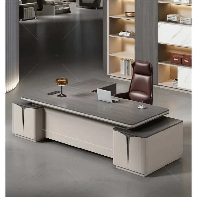 Corner Luxury Office Desk Drawer Bedroom Household Writing Executive Office Desk Computer Storage Mesa Ordenador Furniture