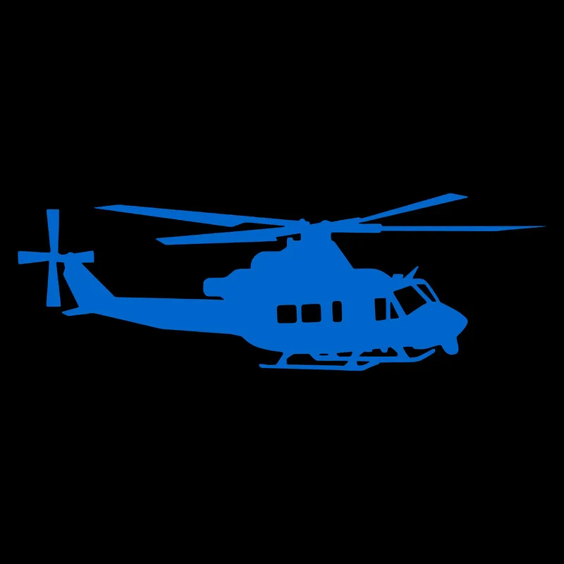 Glow in the Dark Helicopter Stickers Kid Room Wall Switch Decor Fridge Door Restaurant Hotel Shop Laptop Car Body Window Decal