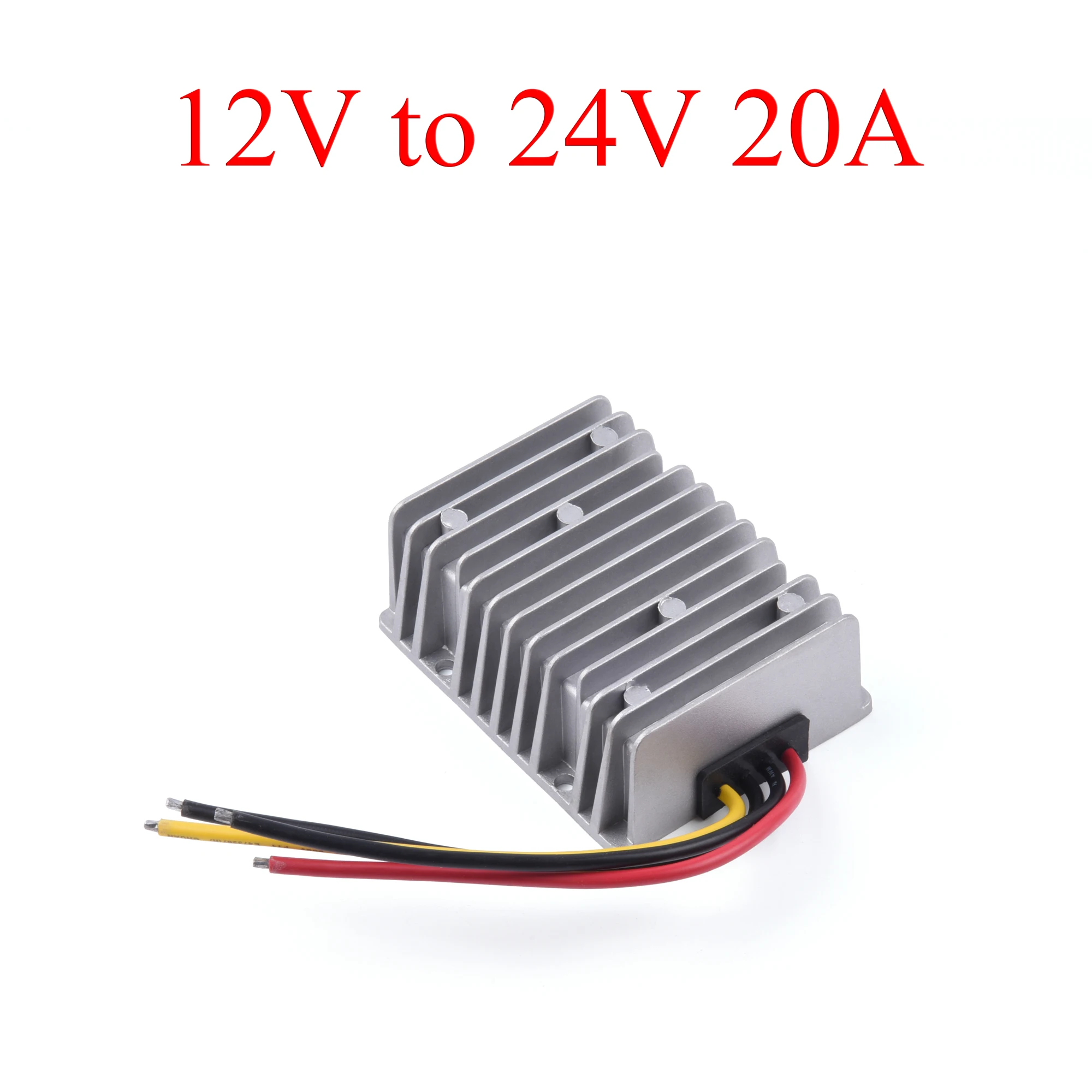 DC 12V to 24V Power Converter 20A 25A Auto Boost Regulator Step-Up Voltage Power Supply Module Transformer For Car