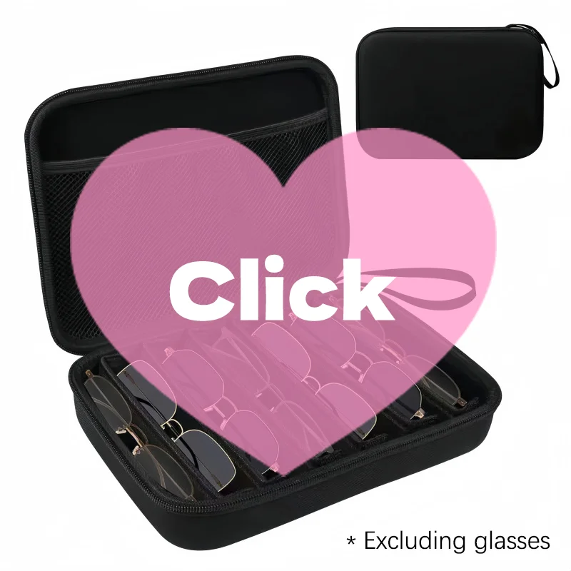 

Цельный регулируемый держатель для очков с 4/7 слотами, коробка для хранения, портативный органайзер для солнцезащитных очков, чехол для хранения солнцезащитных очков