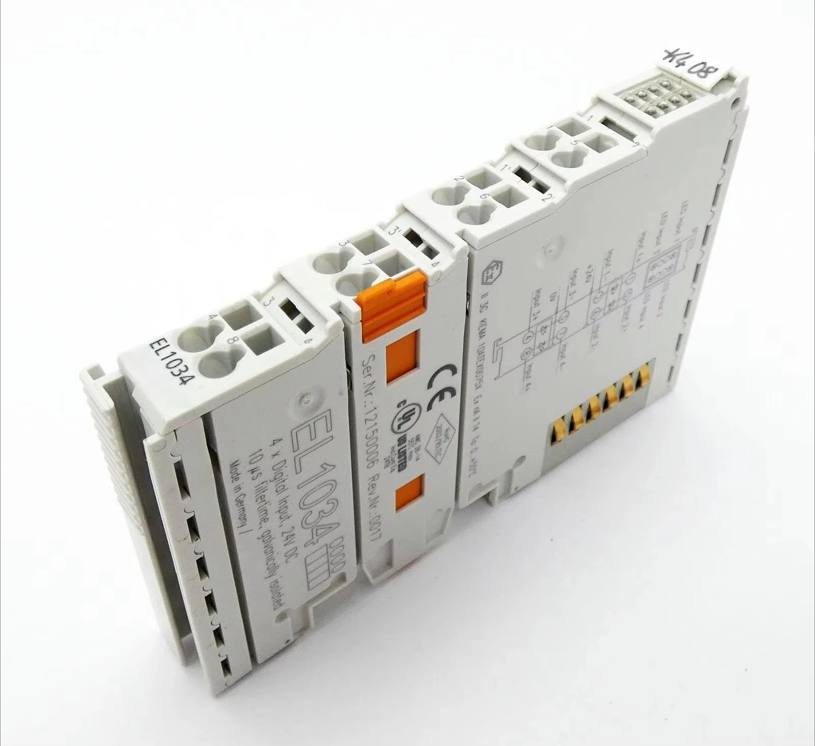 New Stock EtherCAT Terminal EL1512 Bus Coupler for Industrial Automation Communication
