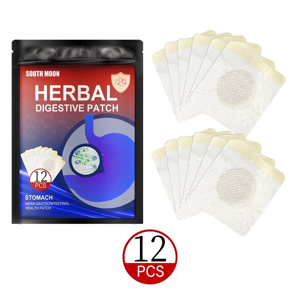 Stomach Digestive Patches Gastric Ulcer Pain Dyspepsia Colitis Herbal Plaster