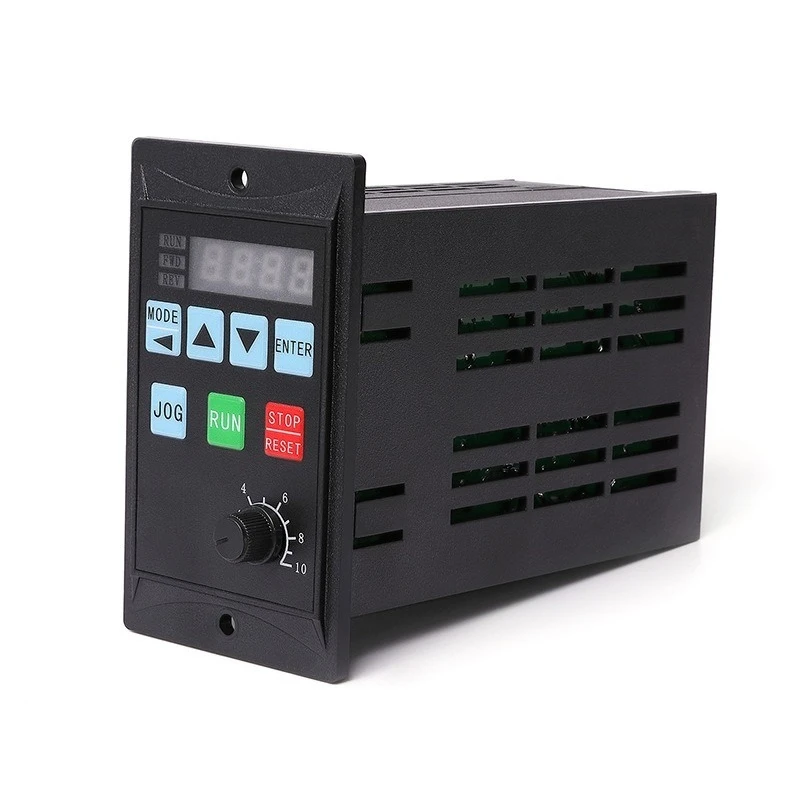 For Panel Governor Single-phase 220 To -phase T13 -phase Motor Vector Variable Frequency Governor 750W