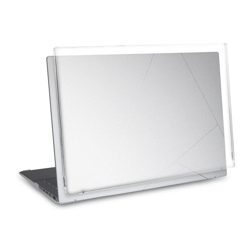 Matowe, przezroczyste etui na telefon ‌ ASUS Zenbook 14 ‌   2025/2024 Twarda obudowa na laptopa z matową, kolorową powłoką, odporna na zarysowania, model UX3405C/UM3406K — zdjęcie produktu 6
