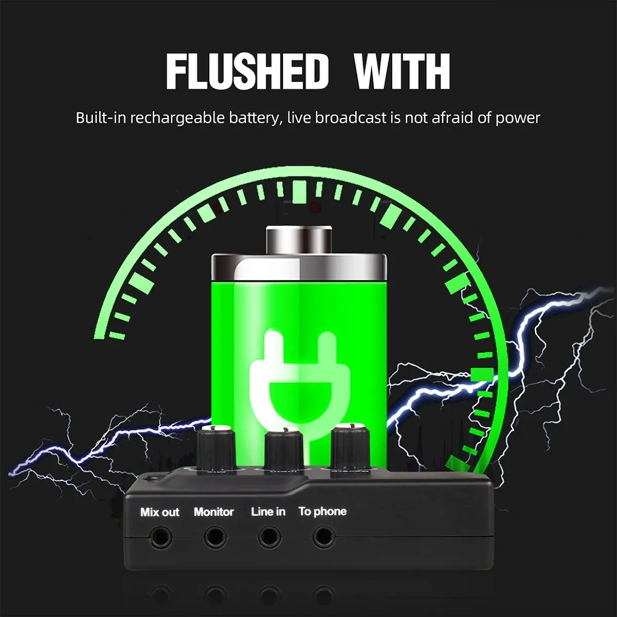 

M85K Звуковая карта для прямой трансляции Интерфейс аудиомикшера Внешний с Bluetooth для микрофона Музыкальный