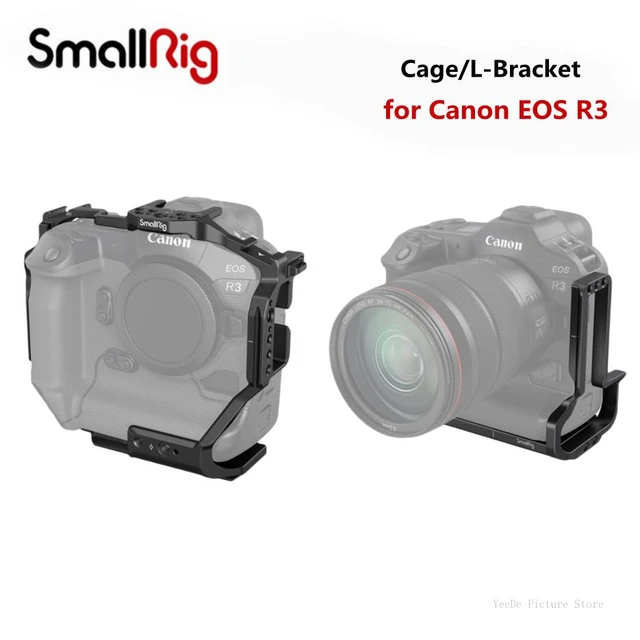 Smallrig-カメラケージ,Canon eos r3 arca用のブラケット,サイドベースプレート,カメラケージ,キヤノン3 3884  3628と互換性があります - AliExpress 44