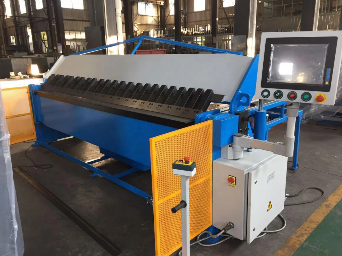 High-accuracy CE Approved Pan Brake Folder Hydraulic Sheet Metal Press Brake Folding Machine