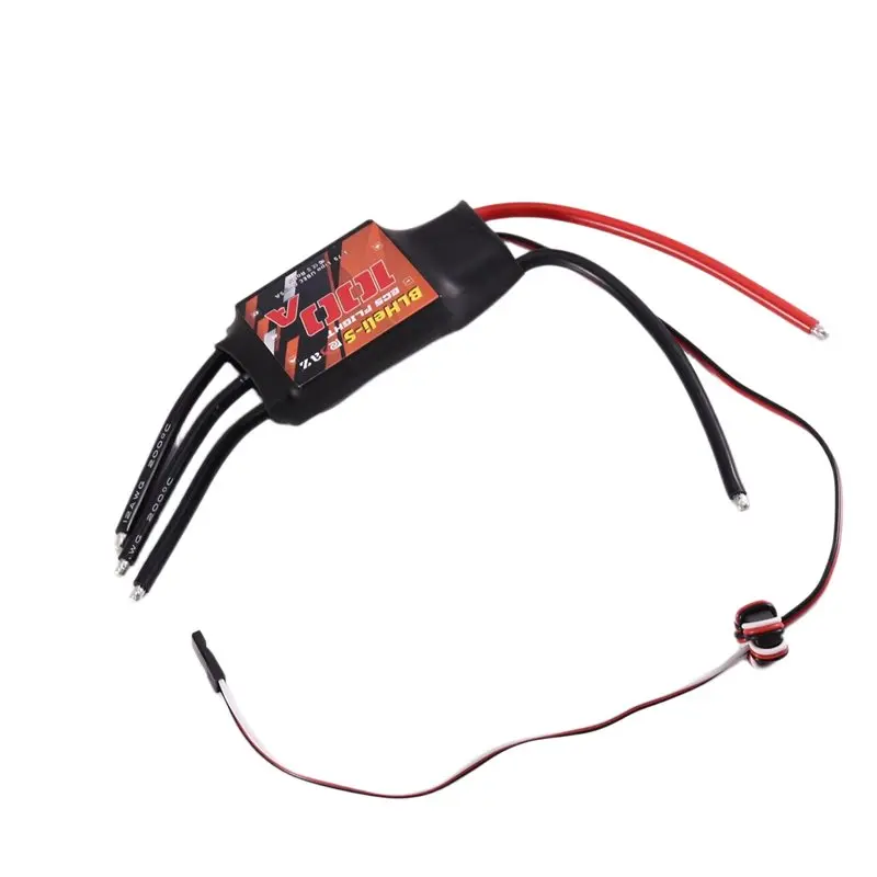 ABUM-Electric Speed Controller Blheli RC Brushless ESC 100A For Quadcopter Aircraft FPV Drone Fixed Wing Multi-Axis Models