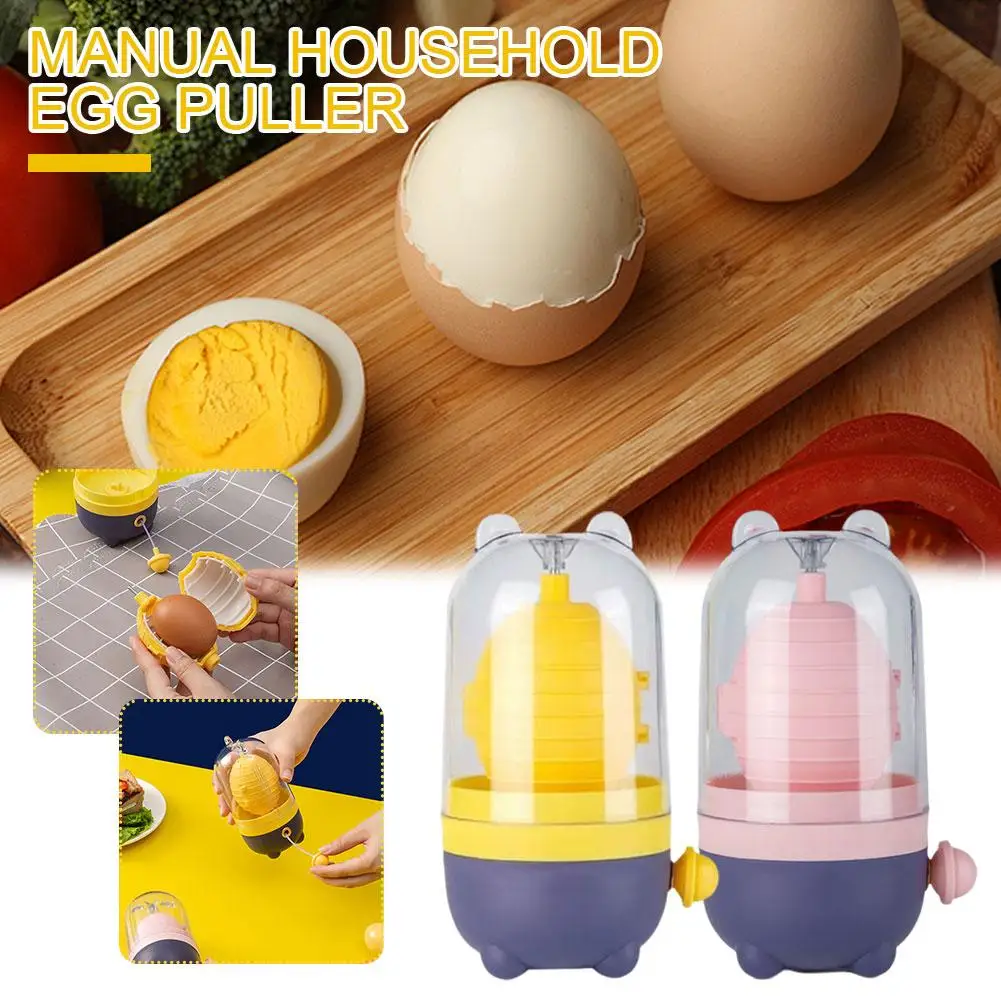 Egg Blender Manual Egg Yolk Shaker Food Grade Silicone And Kitchen Baking Tools Puller Cooking Spinner Accessories Egg F0h1