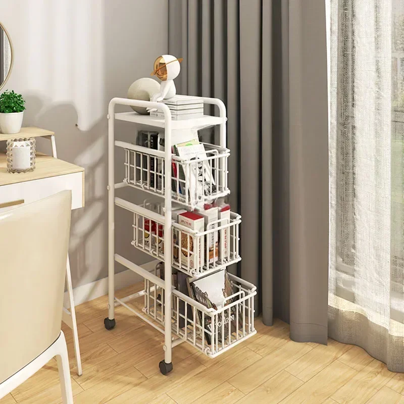 

Trolley Drawer Type Salon Beauty Barbering Wrought Iron Salon Kitchen Floor Cart Kitchen Modern Carrello Attrezzi Furniture