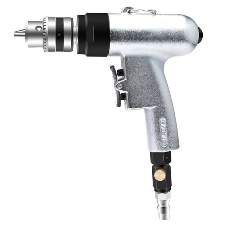 

Industrial Pneumatic Drill & Tapping Machine 1-10MM Capacity 1700RPM Forward/Reverse Function