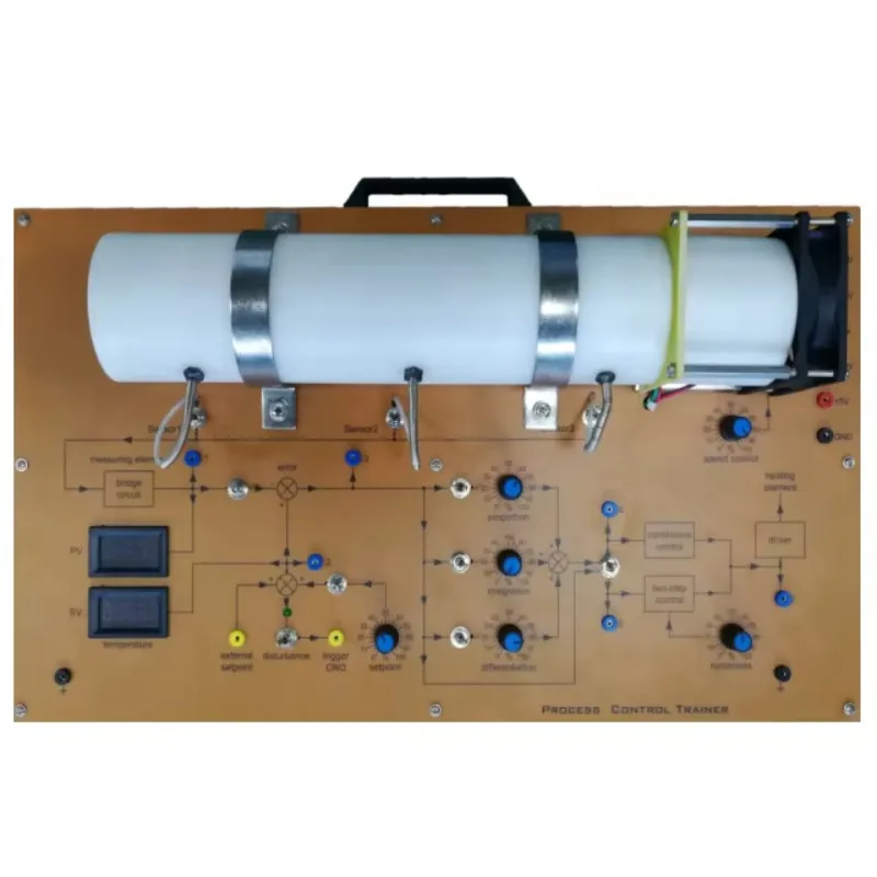 TEMPERATURE PROCESS  CONTROL TEACHING MODEL-pid close loop trainer didactic training equipment education experiment apparatus