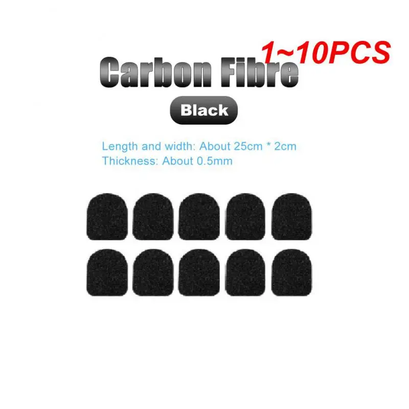 1~10PCS 18-Pin Sweat Proof Finger Covers for PUBG Touch Screen Thumb Sleeves Gaming Finger Thumb Sleeve Gloves Finger Stickers