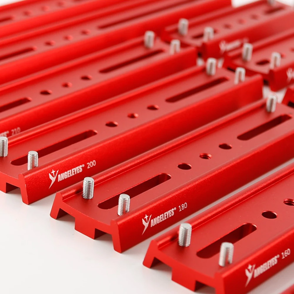 Red Color Dovetail Mounting Plate with Screws Dovetail Bar for Astronomical Telescopes 60mm-400mm