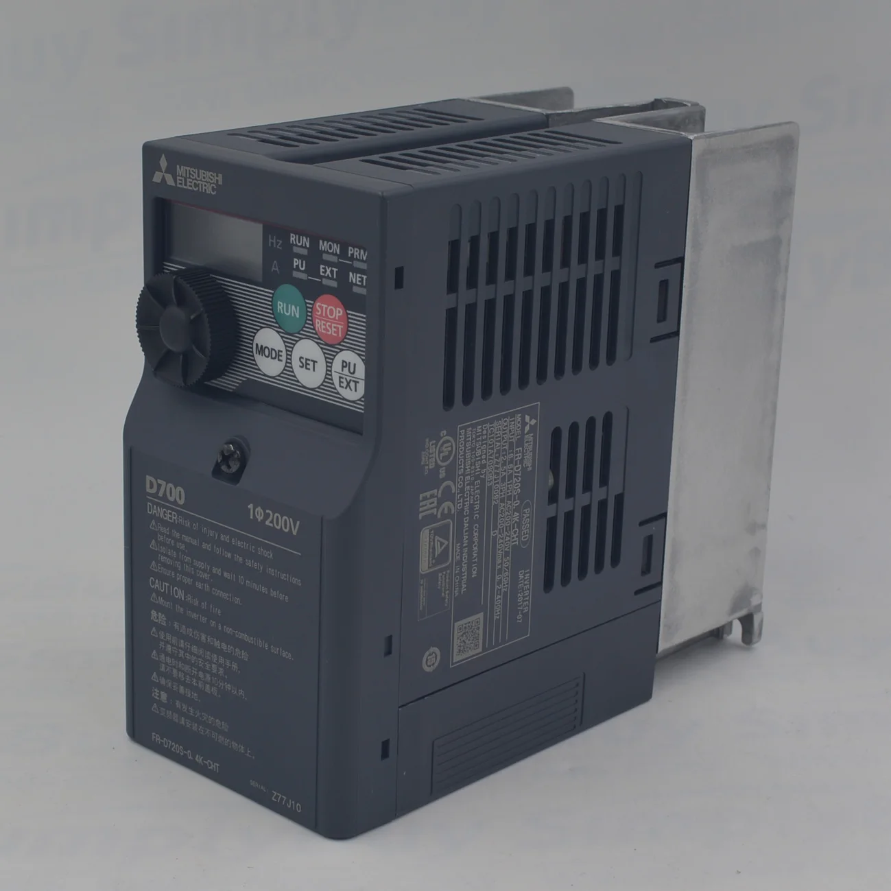 FR-E800 RS485 INVERTER 7.5HP  380-480V  17,5A (5,5kW 12A)  RS-485 VFD FR-E840-0120-4-60