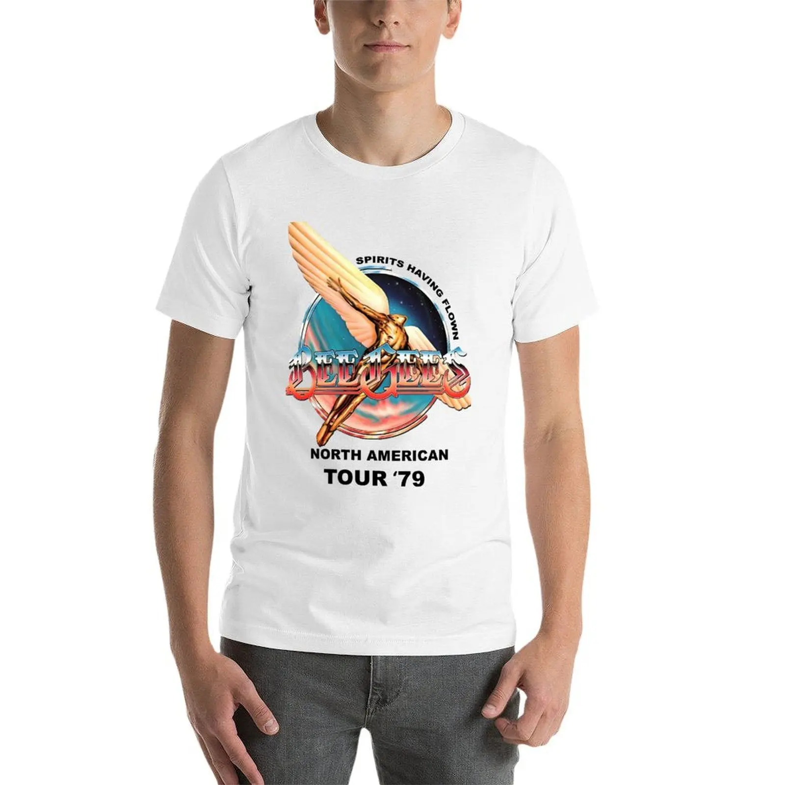 تي شيرت روحان تتدفق جولة تي شيرت رجل قطن تي شيرت مصمم تي شيرت