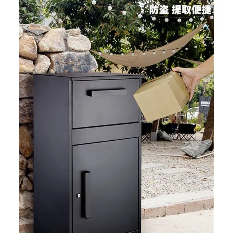 Spot doorstep express delivery cabinet, home mailbox, outdoor contactless delivery, package delivery and receipt, outdoor anti-t