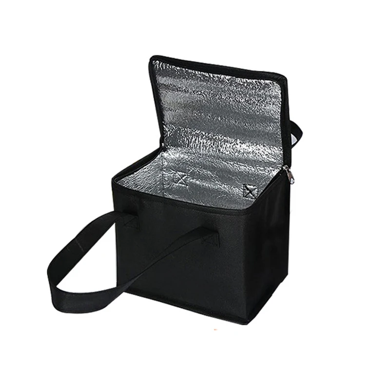 Grande Capacidade Zipper Isolados Térmicos Lunch Bag, Sacos De Armazenamento De Alta Qualidade, Refrigerador, Bebida Caso, Cool Food Box, Camping, Piquenique