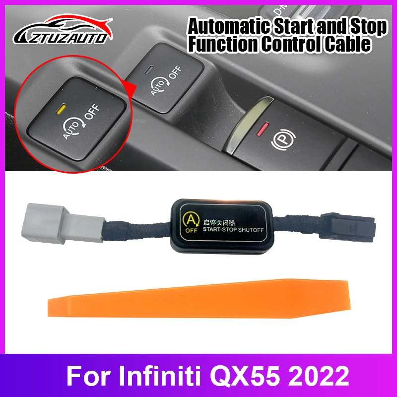 For Infiniti QX55 2022 year models Car Auto Start & Stop Canceller Automatic Start Engine Eliminator Device Plug Disable Cable