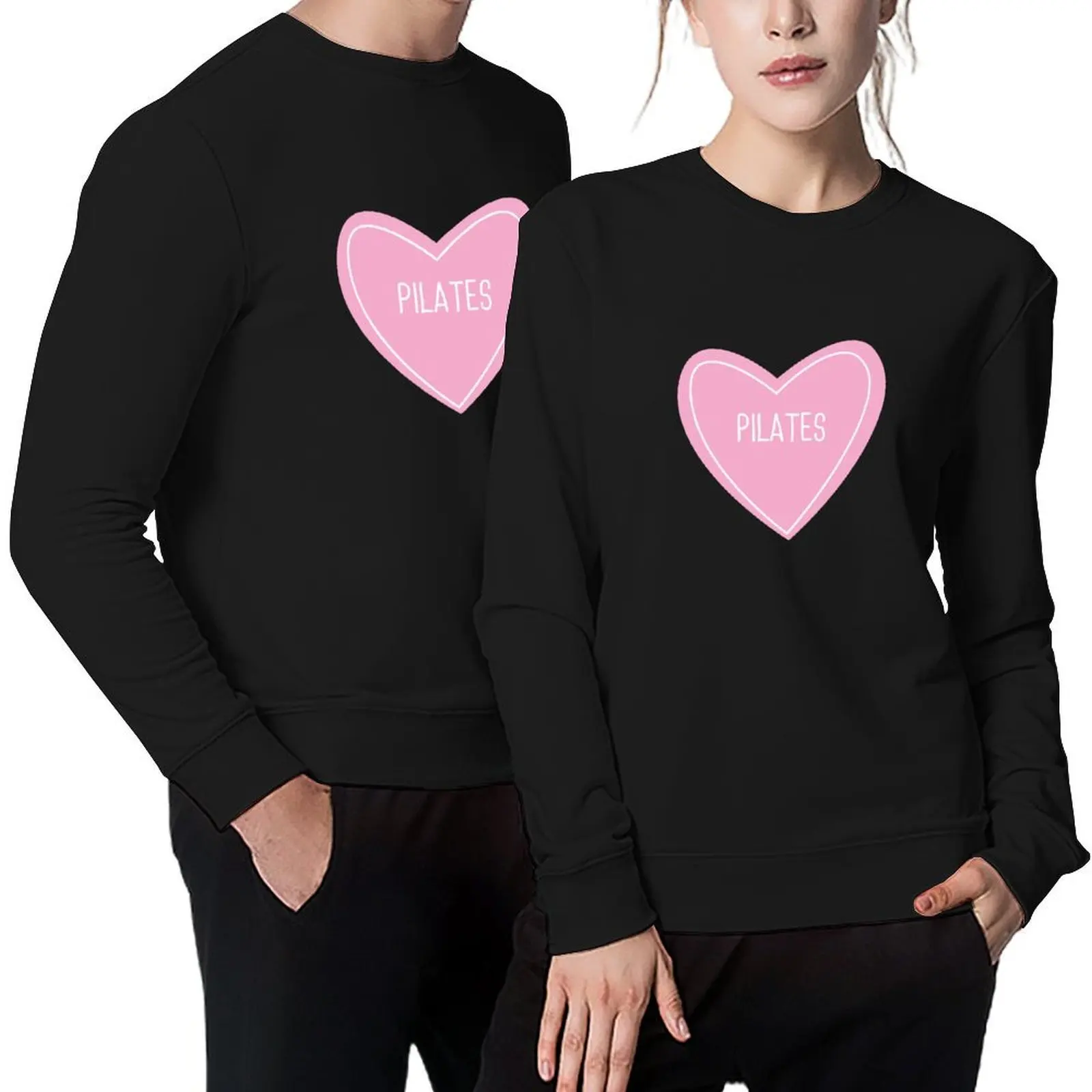 

Pilates Heart Pullover men clothes autumn new products men's clothing fashion men new in sweatshirts