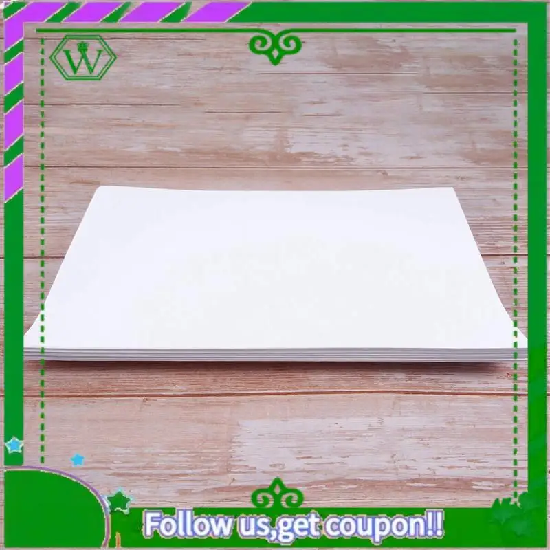 ABIK-Premium Printable Waterproof Vinyl Sticker Paper For Inkjet And Printer 210X280mm 60 Sheets Matte White Decal Paper