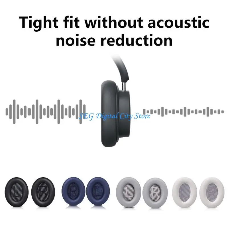 

U75B Replacement Earpad Cushion for QC35 Over Ear Headphones Soft and Breathable