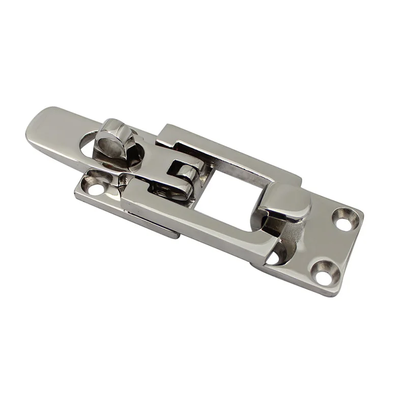 

1PCS 316 Stainless Steel Yacht Accessories With Locking Holes Cabin Door Buckles Ship Yacht Safety Locks Ship Hardware