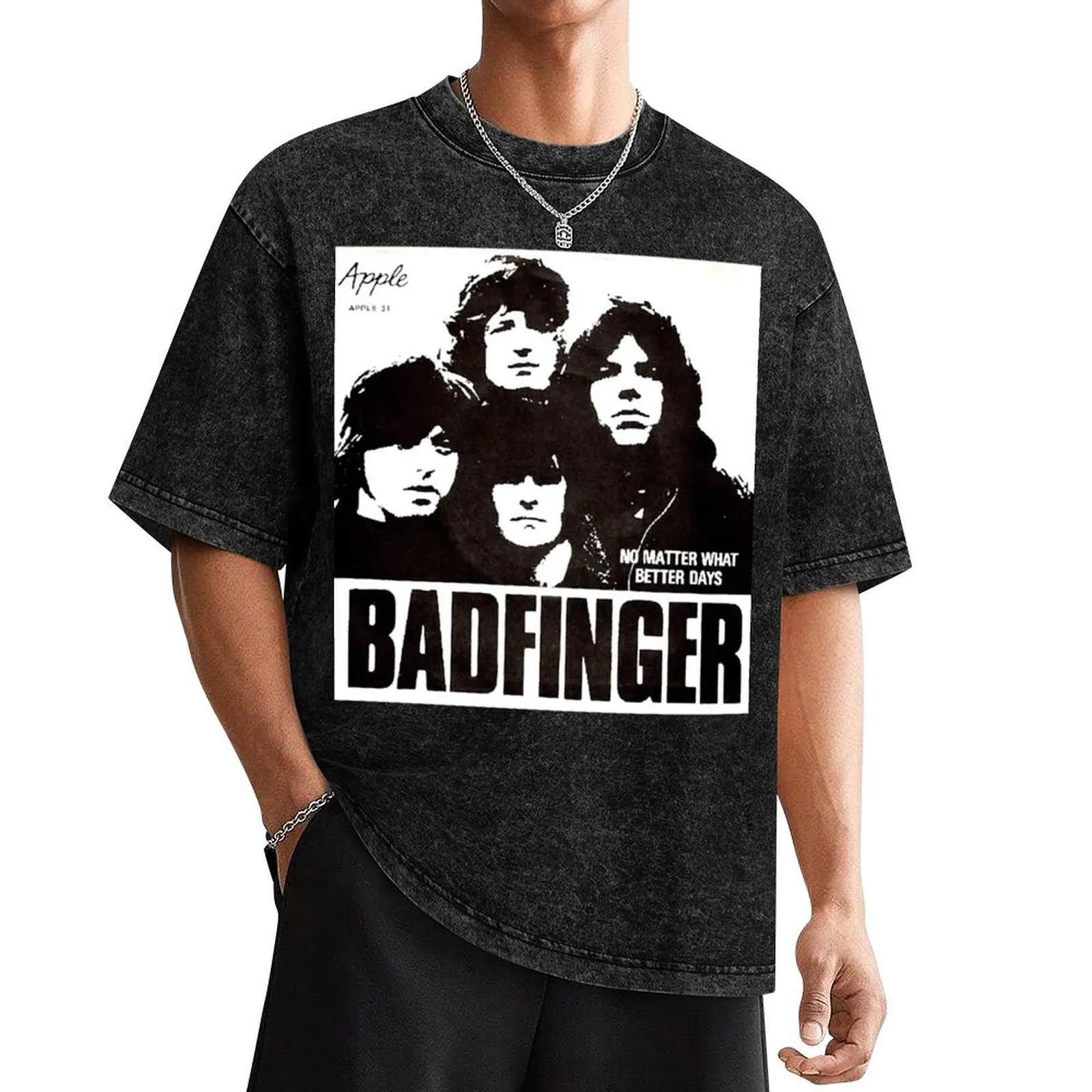 

No Matter What, Power Pop, Classic Rock, 1970, Classic Alternative, Badfinger T-Shirt graphic shirts mens tall t shirts