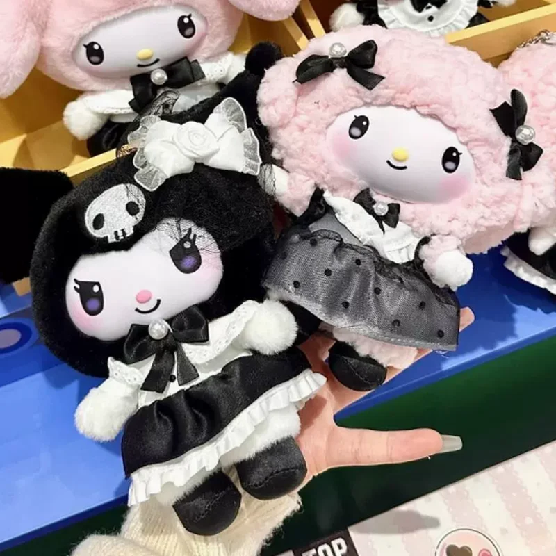 New Sanrio Toptoy Kuromi Kitty Sisters Wear Series Vinyl Blind Box Pendant Fashion Play Child Toys Girl New Year Gift Genuine