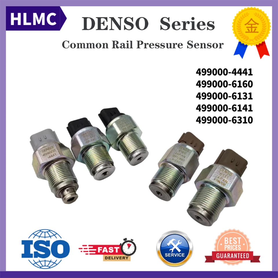 Excavator Parts DENSO Common Rail Pressure Sensor 499000-4441