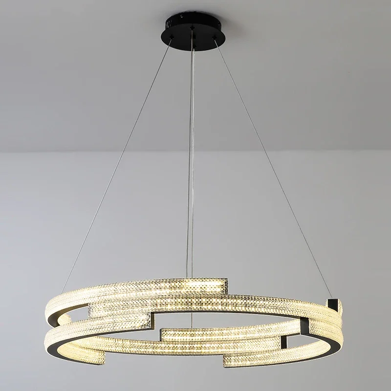 LED stands for love diamond ring modern romantic Italian chandelier study living room LED home chandelier ceiling lamp