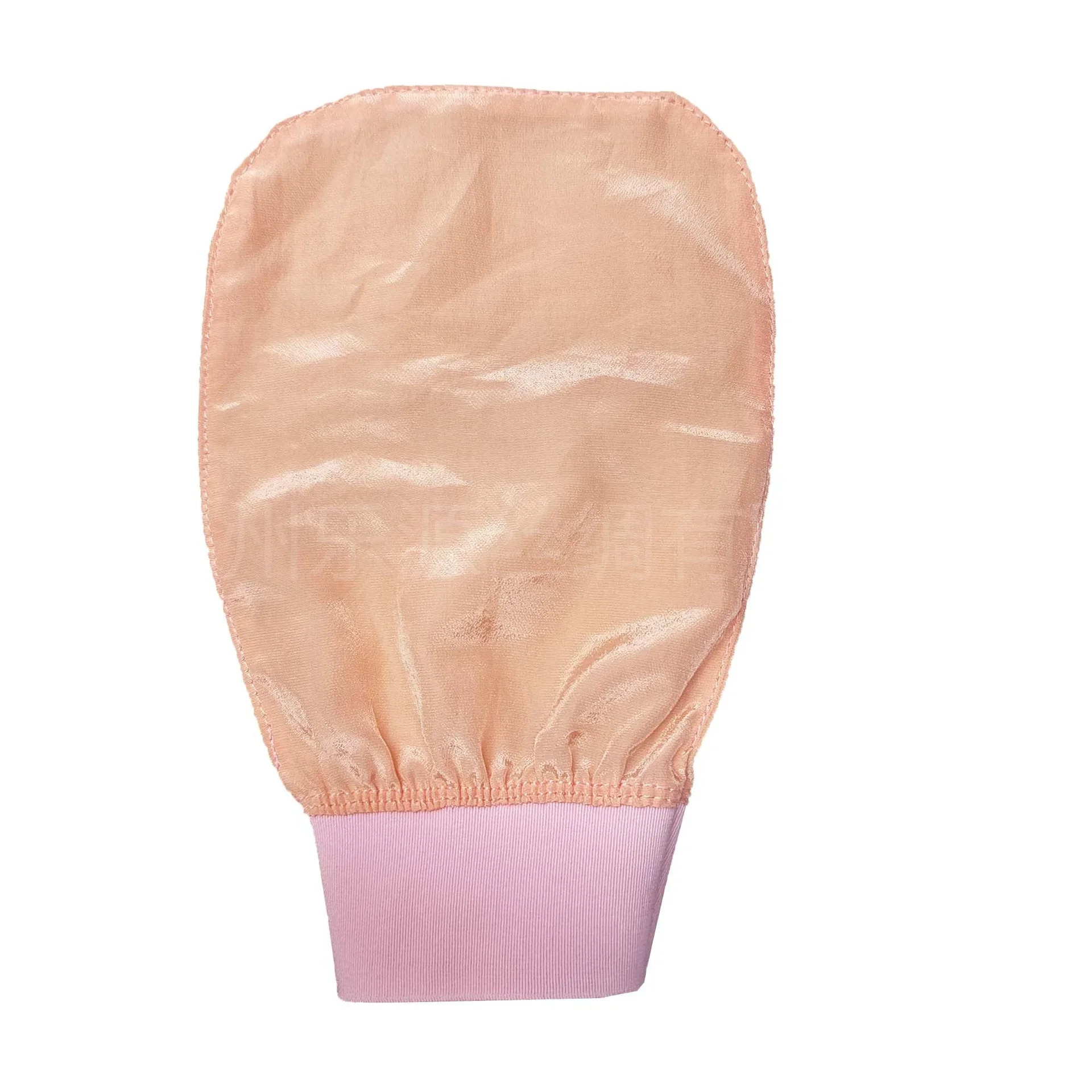 Silky Smooth Skin Achieved with 100% Silk Exfoliating Glove for Shower and Bath Exfoliating Gloves