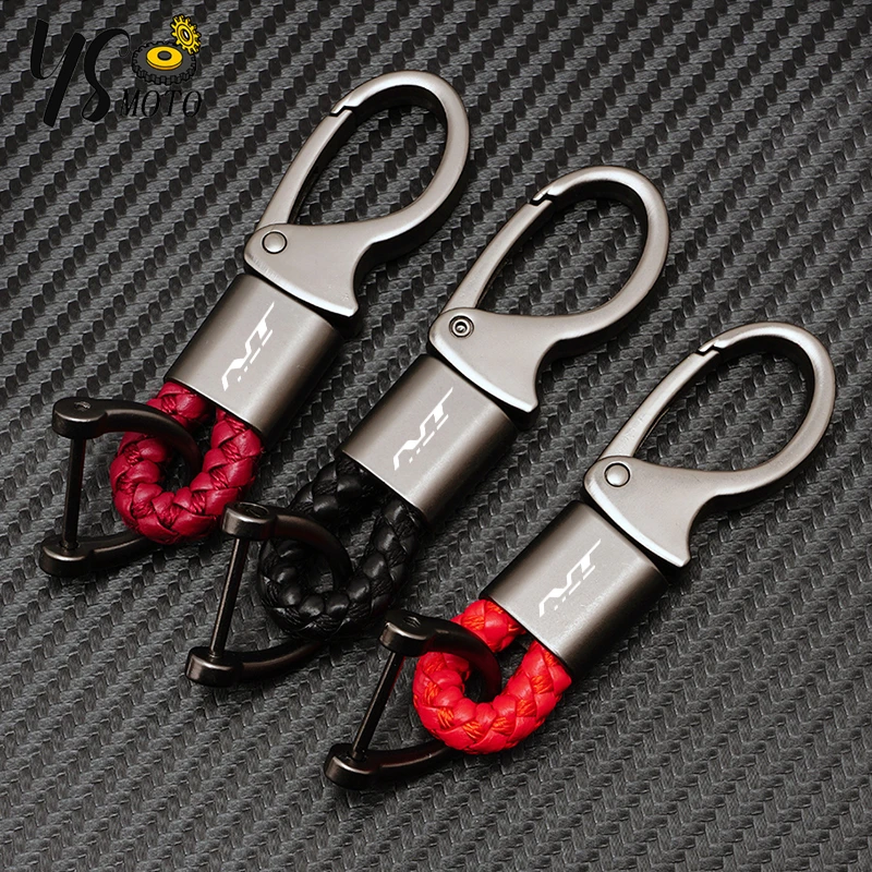 For Honda NT1100 NT 1100 2022 Accessories Custom LOGO Motorcycle High Quality Braided Rope Keyring Metal Keychain