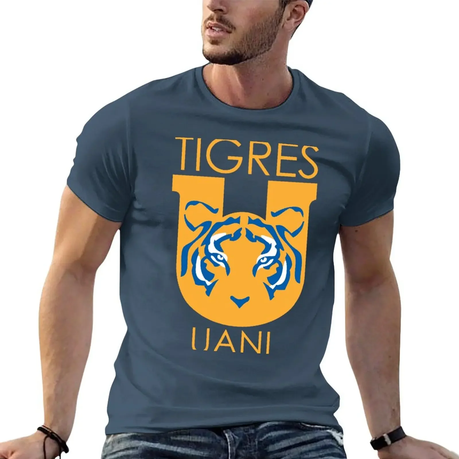 Tigres Uanl #g22 T-shirt tops tees vintage clothes mens workout shirts