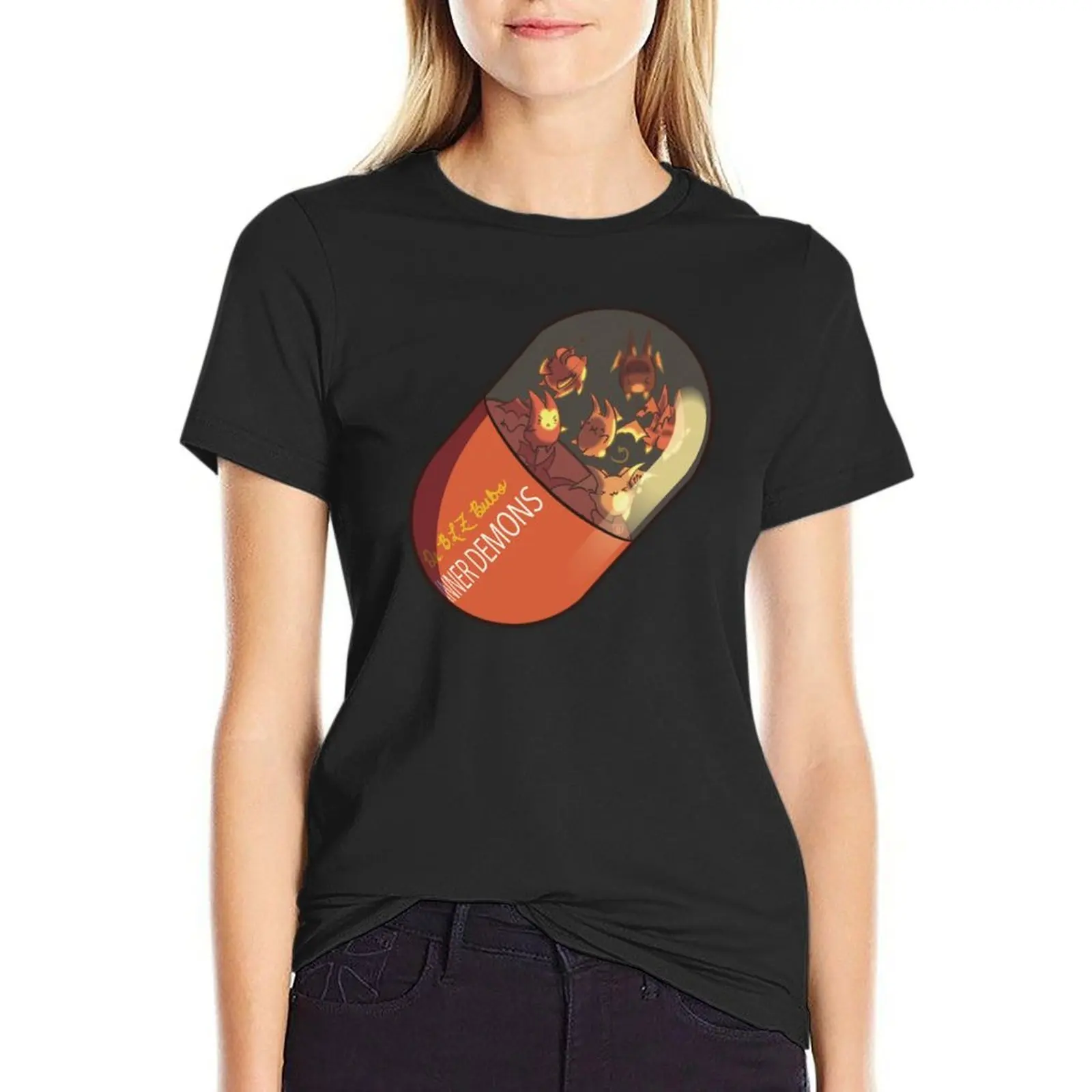 

Inner Demons Capsule T-Shirt new edition summer top workout shirts for Women