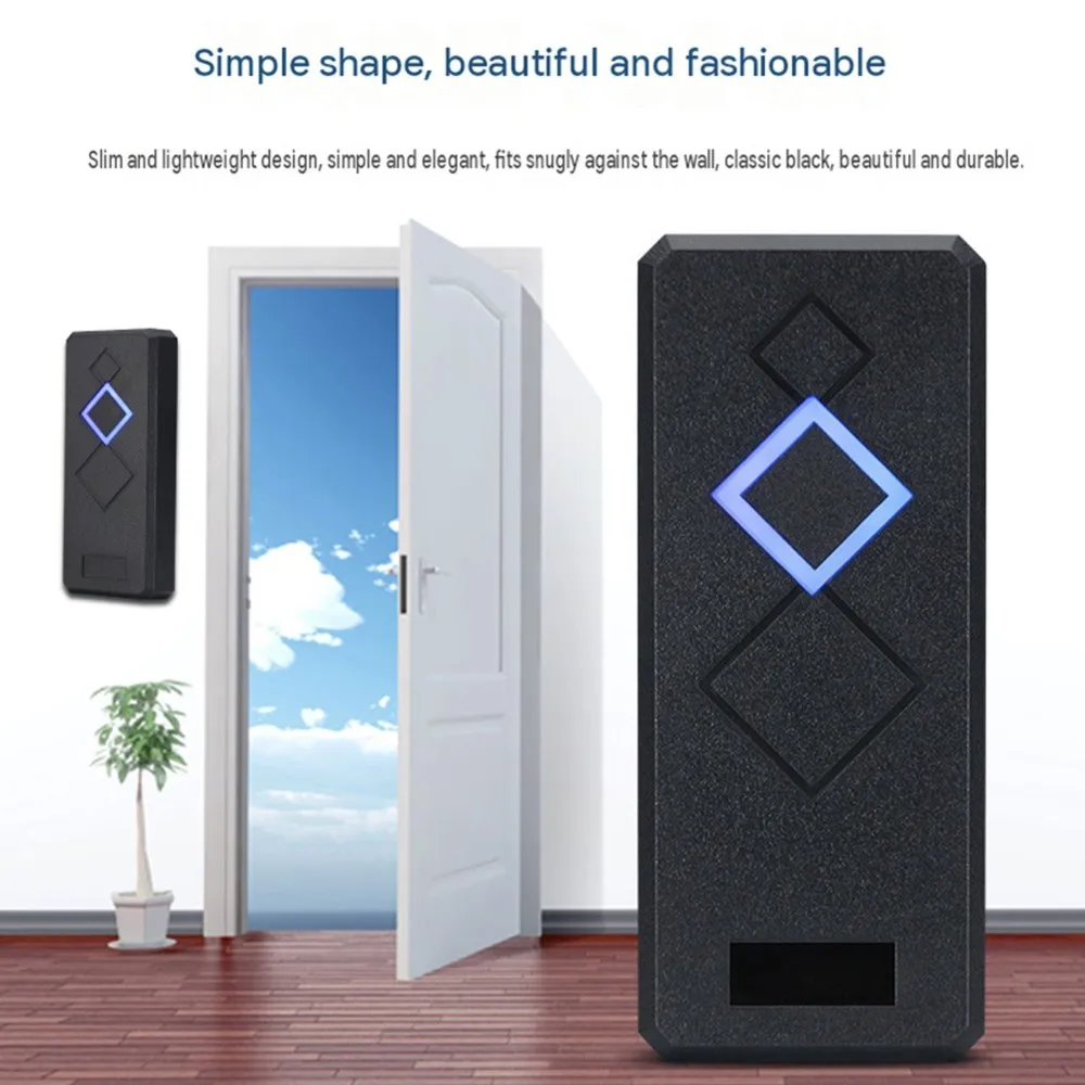 A93PHOT! Wiegand 26 RFID Access Control Card Reader - WG26 Door Entry Reader For Security Systems