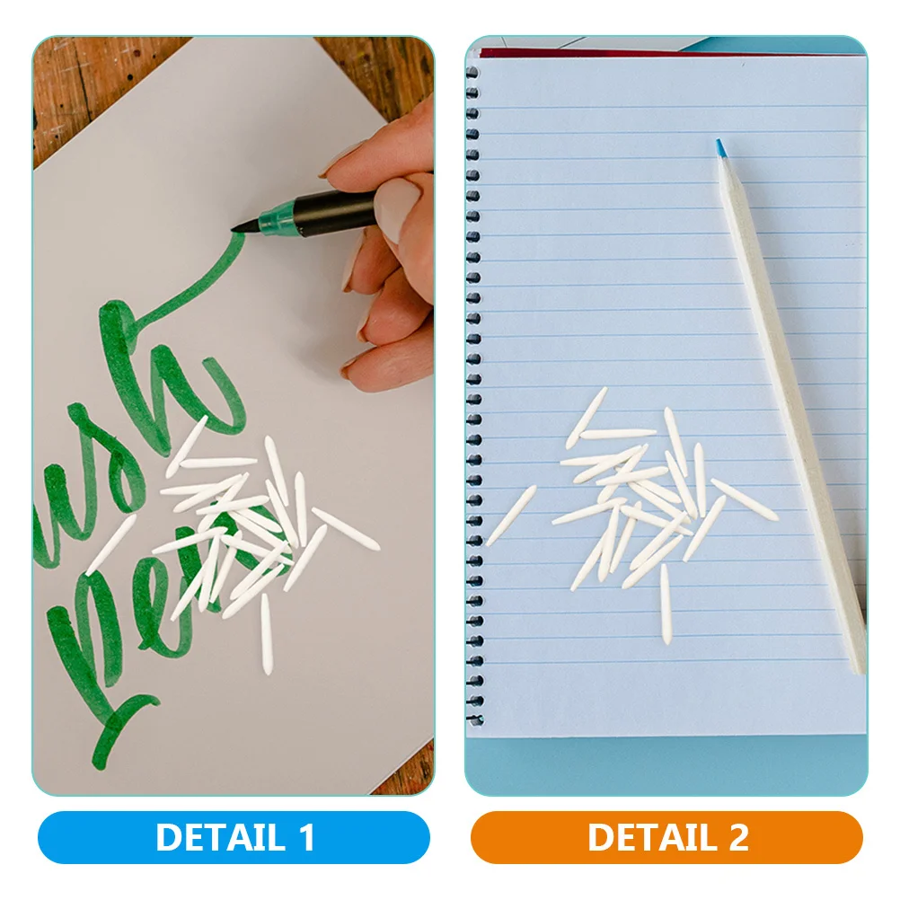 

30pcs Replacement Nibs For Paint Pens Universal Tips Fine Point Markers Refill Painting Pen Points School Art Supplies