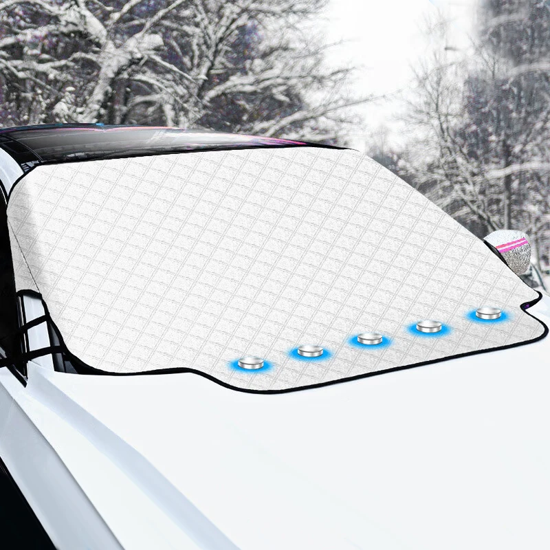 

Car Front Windscreen Cover Automobile Sunshade Cover Car Windshield Window Snow Protector Block Cover Waterproof Anti-frost