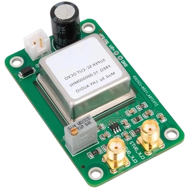 Crystal Oscillator Dual-Output OCXO Clock Board 10Mhz To 25Mhz Frequency Constant-Temperature For Timekeeping 25 HZ-[No.3 Elnic]