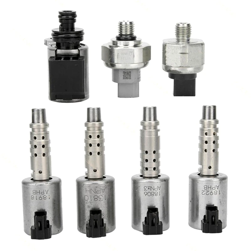 Kit de 7 Válvulas Solenoides para Transmisión Automática CVT8 RE0F10E JF017E JF016E para Nissan Infiniti JX35 QX60 Pathfinder Nissan Teana