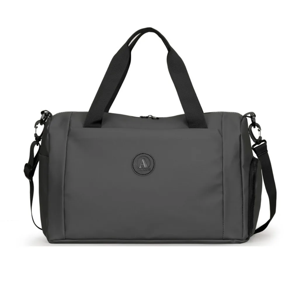 

Oxford Travel Luggage Bag Foldable Sturdy Nylon Duffle Bag with Shoe Compartment Short Distance Large Capacity Handbag Ladies